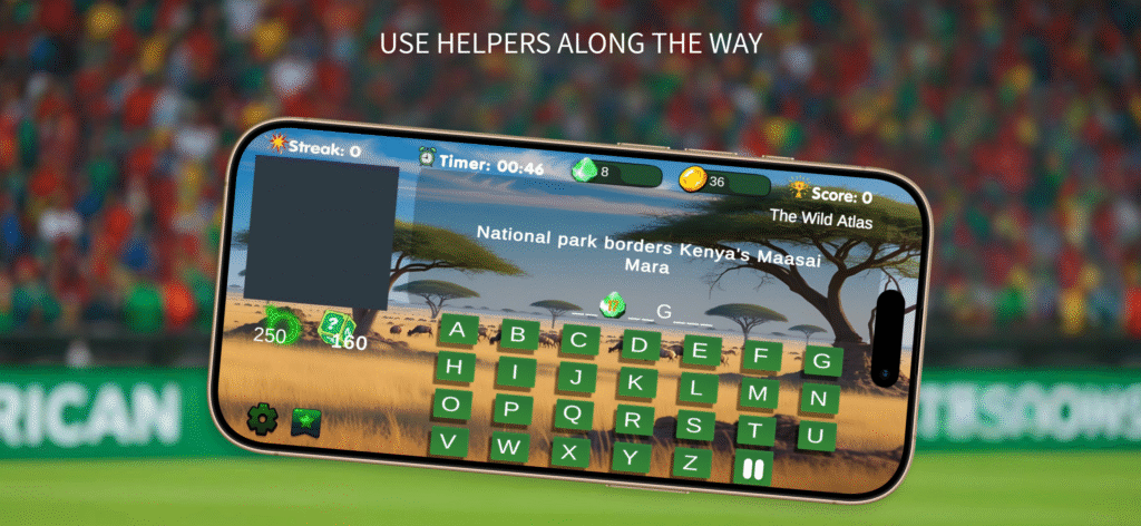 African Trivia Word Game